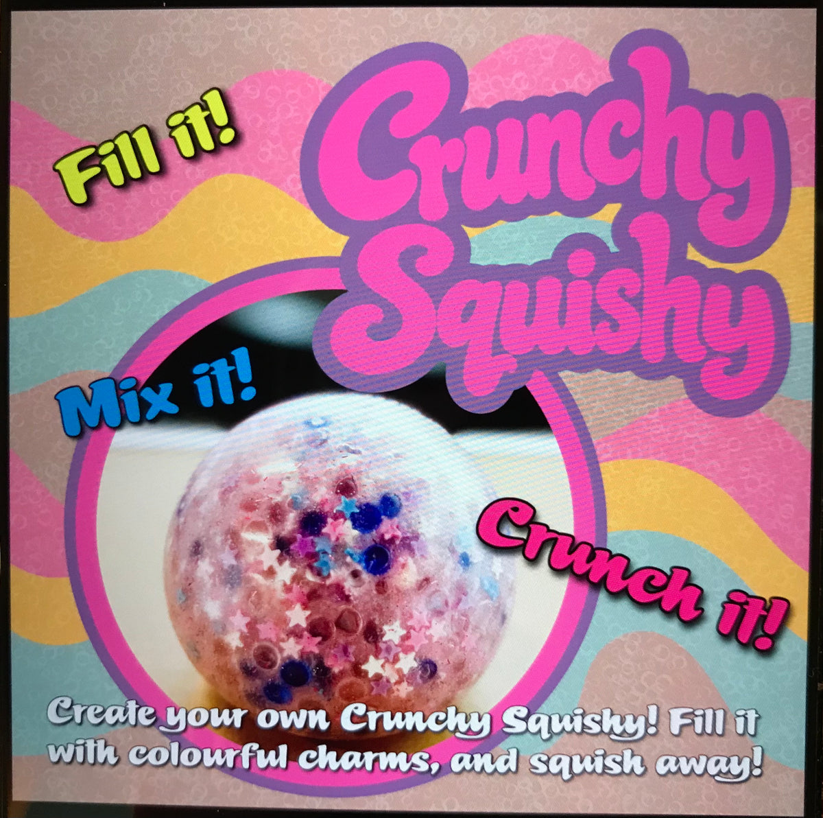 DIY Squishy with pre-mixed filling