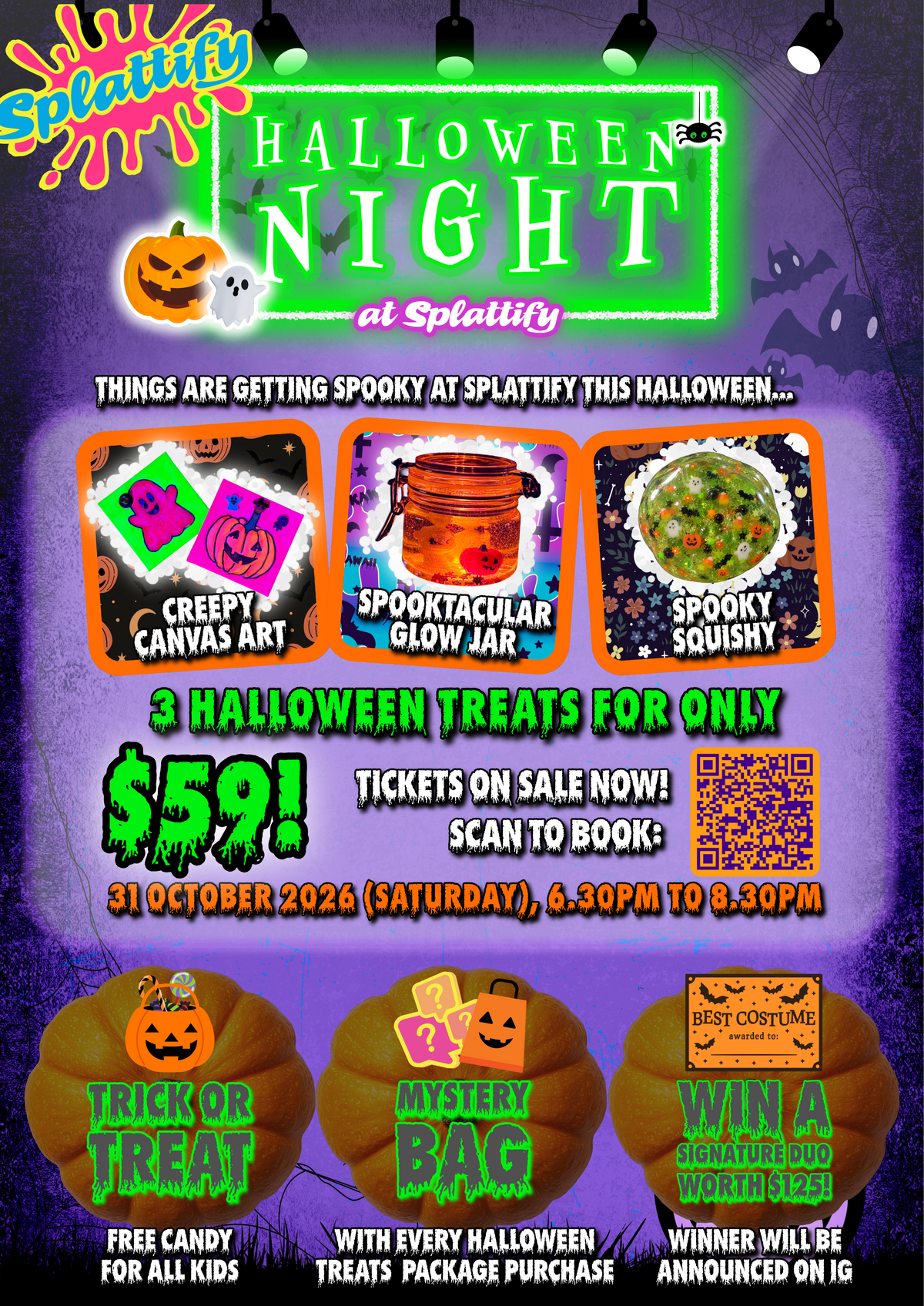 Halloween Treats package